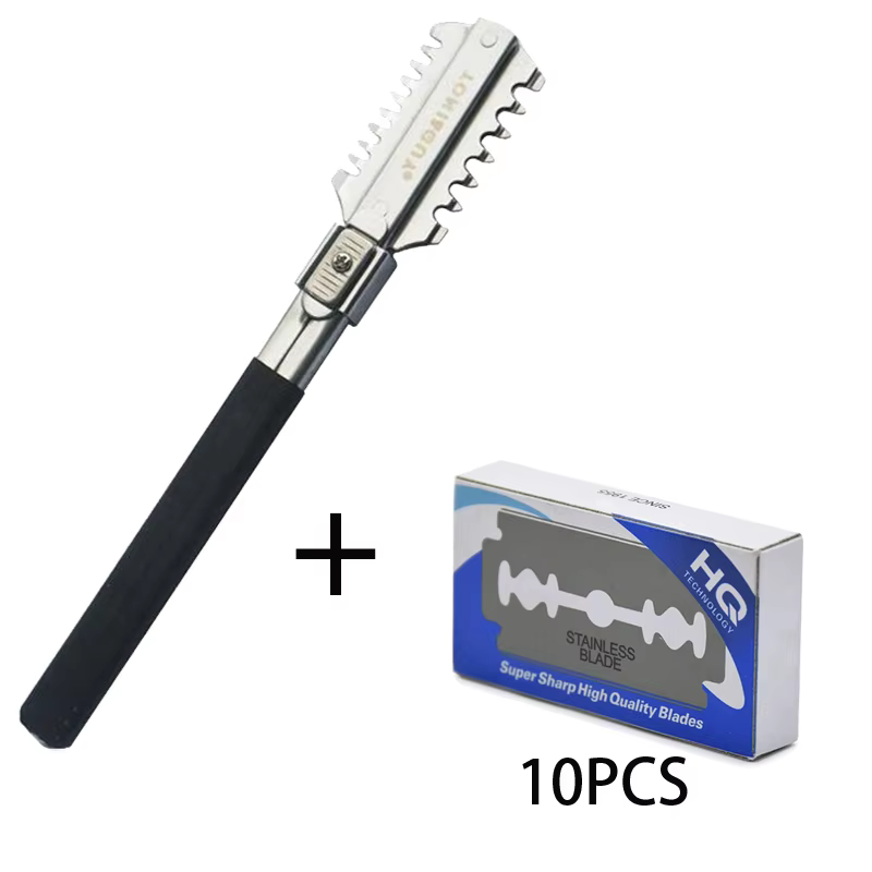 Men'S Grooming Razor - Double-Edge Scheren Kapsel Scheermes Messen Handleiding