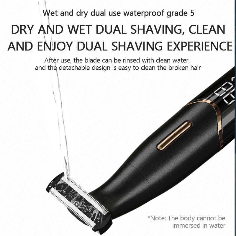 Men'S Grooming Razor - Intieme zones haartrimmer precisie scheerapparaat mannen