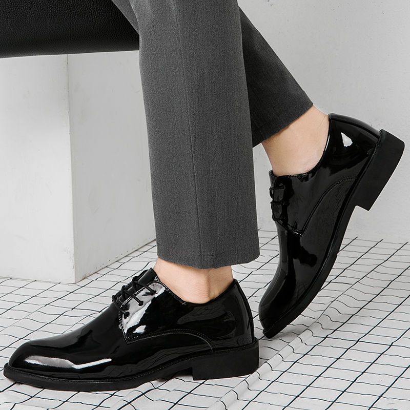 Young Men'S Grooming - Heren onzichtbare verhogende lederen schoenen jonge