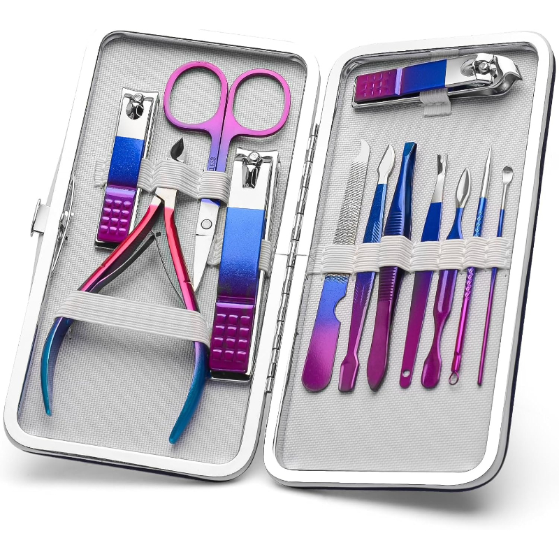 Nail Care Kit Mens - Manicureset Nagelknippers Pedicureset Mannen Vrouwen Verzorgingsset
