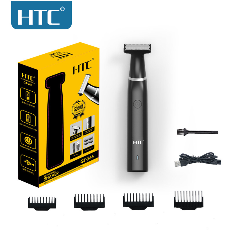 Men'S Grooming Razor - HTC Heren Elektrische Lieshaar Trimmer Schaamhaar