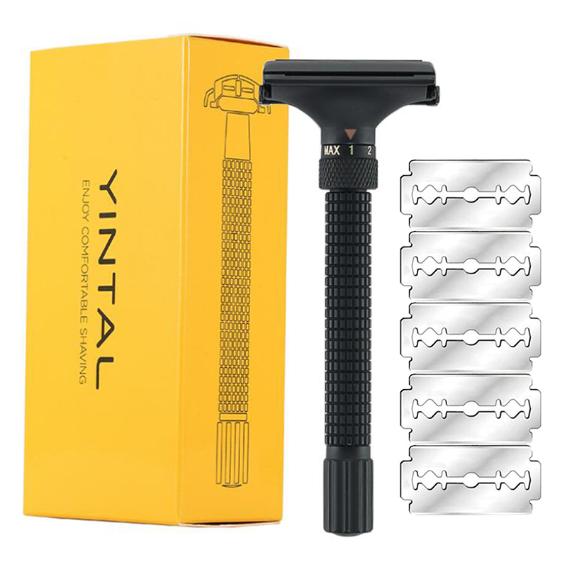 Men'S Grooming Underarm - Verstelbaar precisie-scheermes voor heren - Dubbele