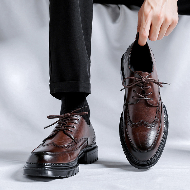 Nieuwe leren schoenen voor jon - Young Men'S Grooming recensie en prijs