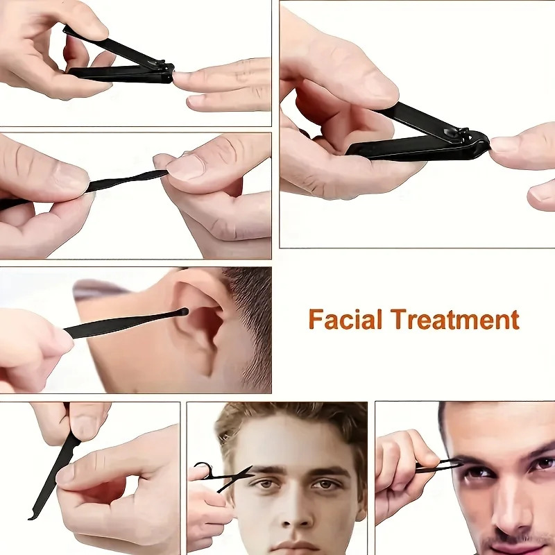 7-24 stuks professionele nagel - Nail Care Kit Mens recensie en prijs