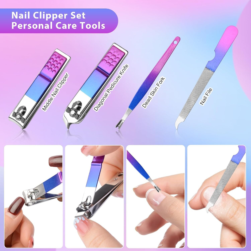 Manicureset Nagelknippers Pedi - Nail Care Kit Mens recensie en prijs