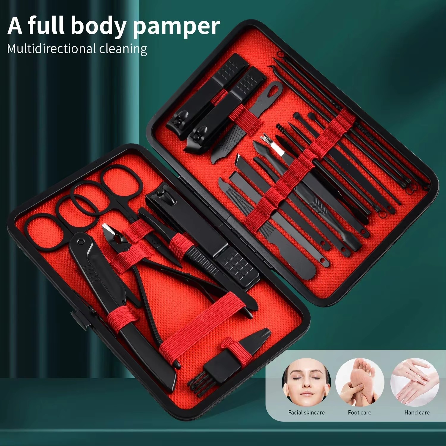 7-24-delige professionele nage - Nail Care Kit Mens recensie en prijs