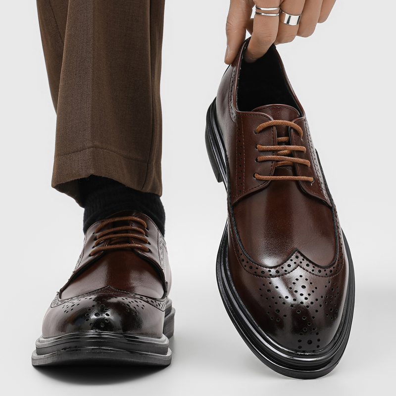Casual leren schoenen voor her - Young Men'S Grooming recensie en prijs