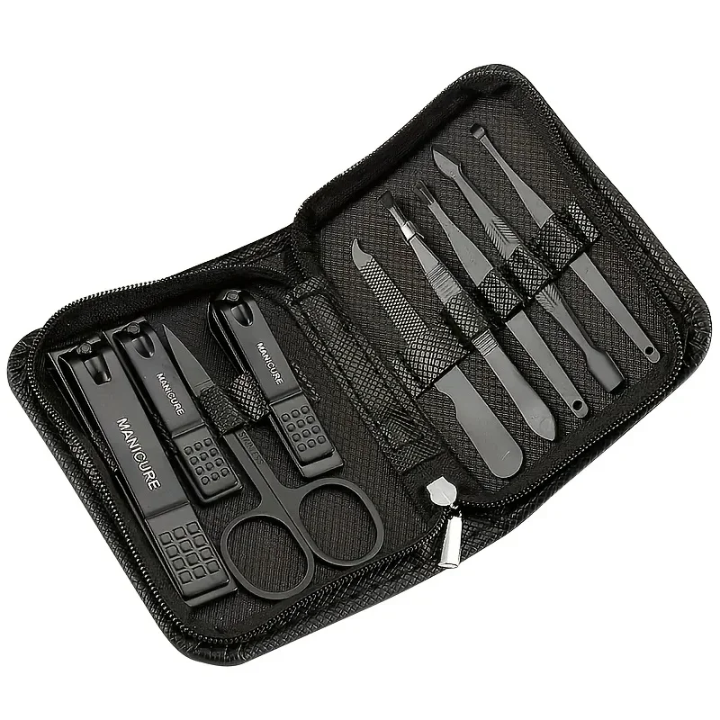 9-delige manicure- en pedicure - Nail Care Kit Mens recensie en prijs