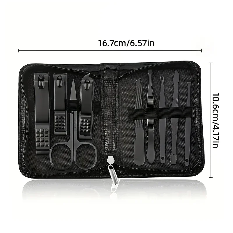9-delige manicure- en pedicure - Nail Care Kit Mens recensie en prijs