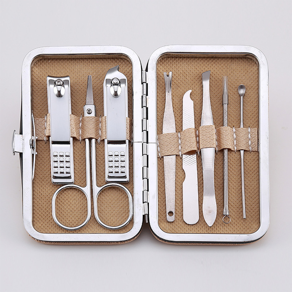 8-in-1 RVS Manicure Set Staal  - Nail Care Kit Mens recensie en prijs