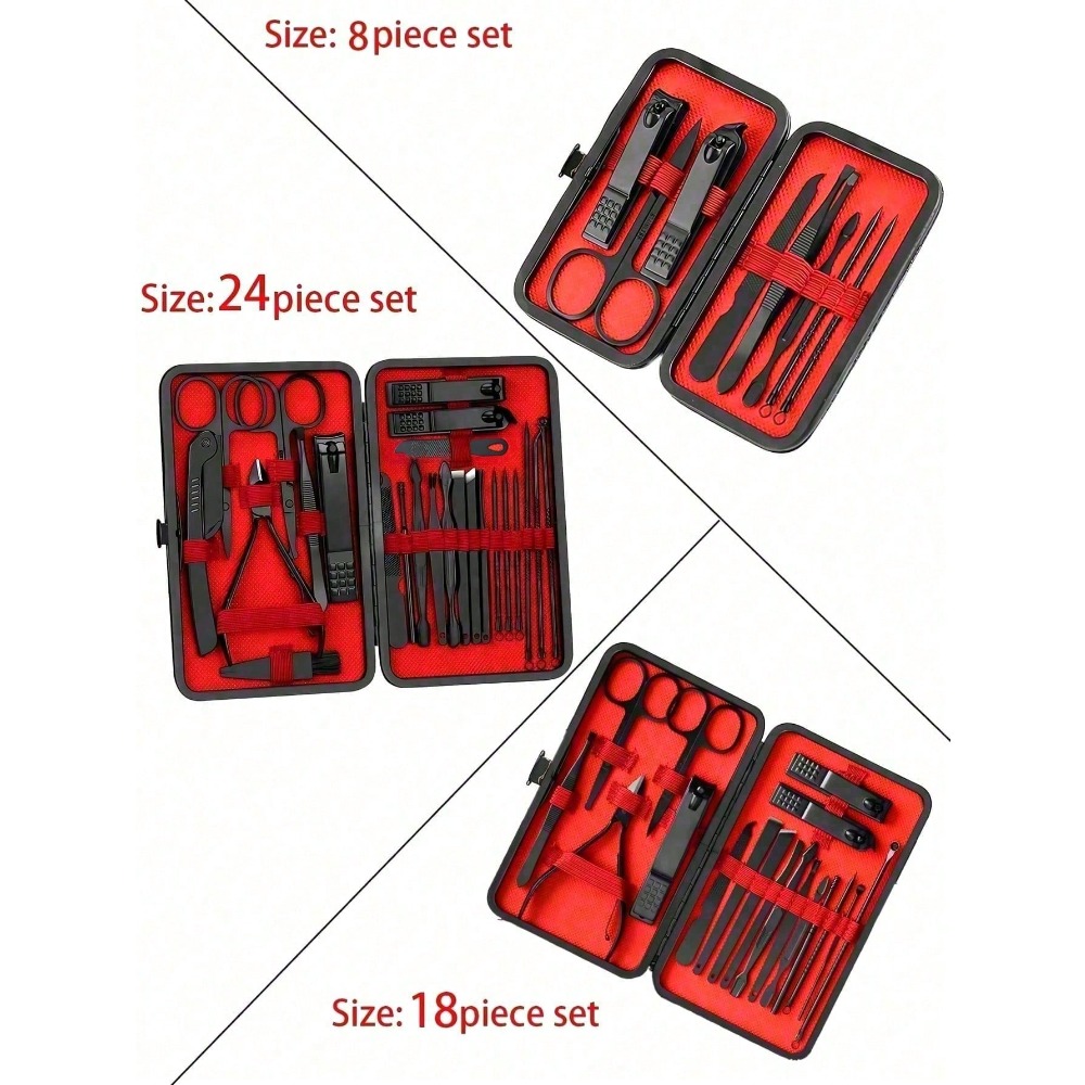 8/24-delige professionele mani - Nail Care Kit Mens recensie en prijs