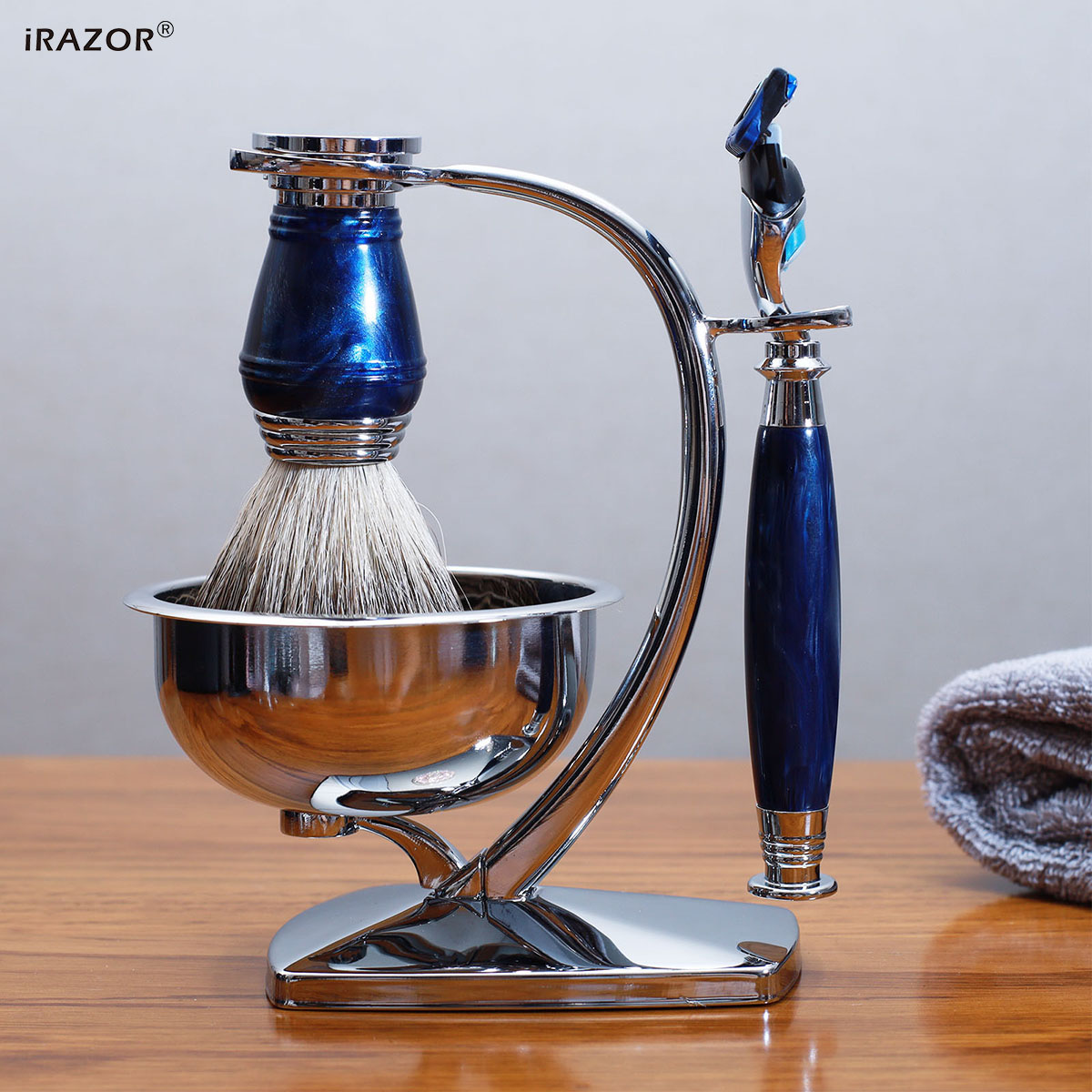 iRAZOR Royal Blue Luxe Scheers - Men'S Grooming Underarm recensie en prijs