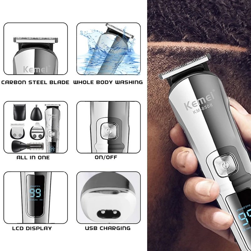 Kemei Professionele Multifunct - Men'S Grooming Razor recensie en prijs